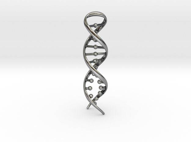 DNA RECONNECTION in Antique Silver