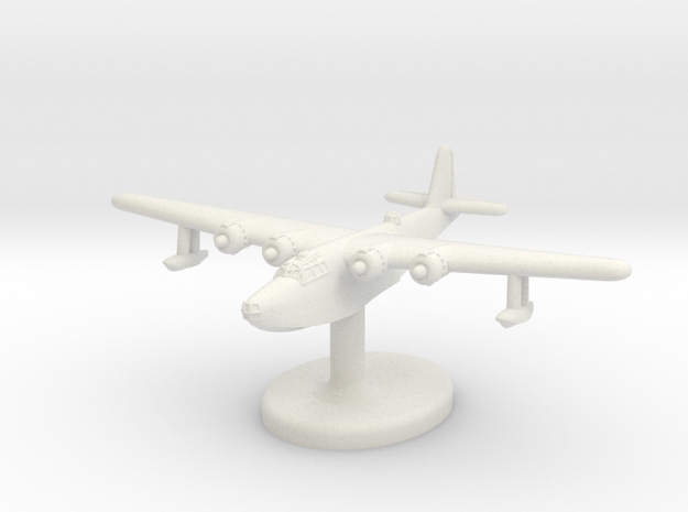 H8K (Emily) Flying Boat (Japan) in White Natural Versatile Plastic