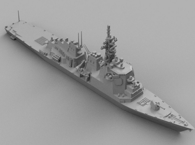 1/1800 JS Kongō-class destroyer in Tan Fine Detail Plastic