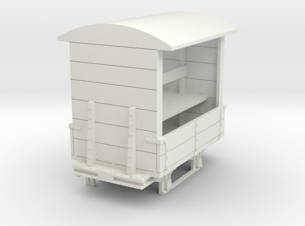 a-35-gr-turner-covered-wagon in White Natural Versatile Plastic