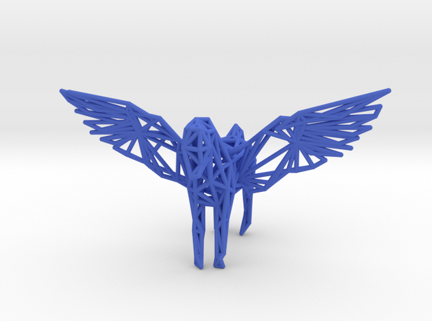 Pegasus in Blue Processed Versatile Plastic