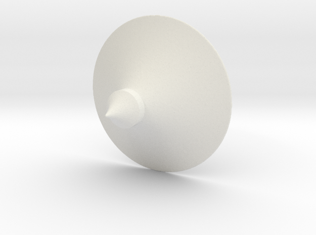 Austauschdach "Doppelstock-Karussell" Z scale in White Natural Versatile Plastic