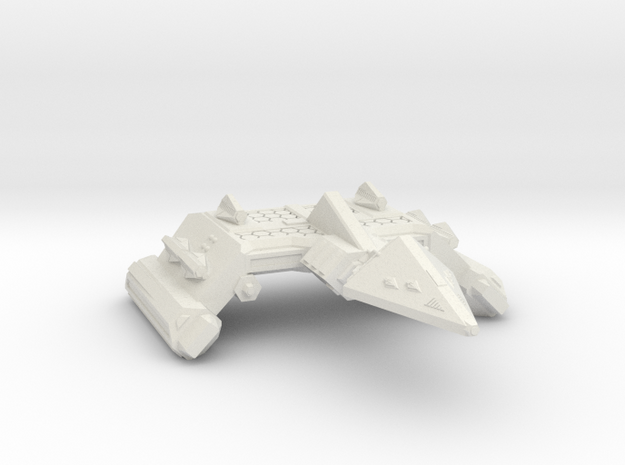 3788 Scale Neo-Tholian Battleship (NBB) SRZ in White Natural Versatile Plastic