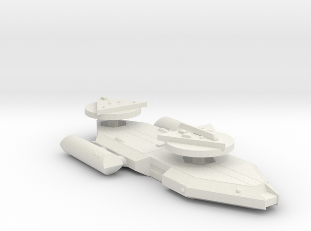 3788 Scale Worb Heavy Cruiser (CA) MGL in White Natural Versatile Plastic