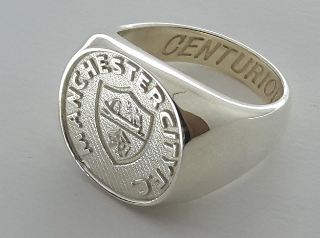 Centurions Size L. 16.3mm. Silver. in Polished Silver