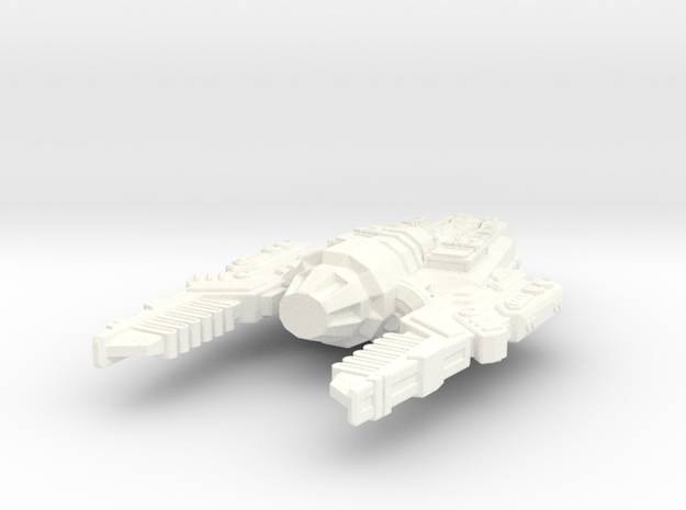 Pallarex Type 2 Starship in White Processed Versatile Plastic
