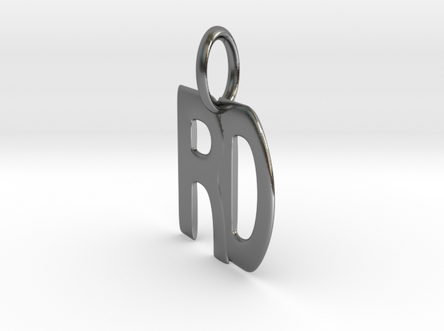 Richard Rogo pendant top in Polished Silver