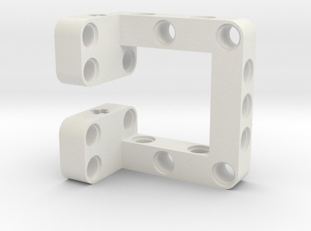 Sensor Mount for LEGO in White Natural Versatile Plastic