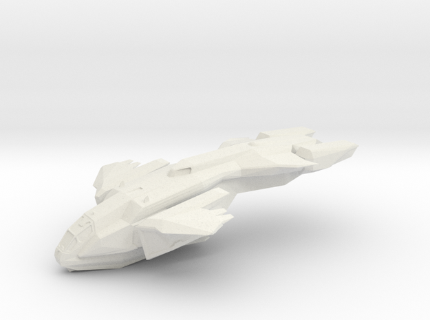 Pelican Dropship - Armor Transport Variation in White Natural Versatile Plastic