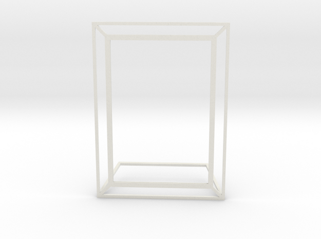 Photo Frame 10x15 cm - 4x6 inches in White Natural Versatile Plastic