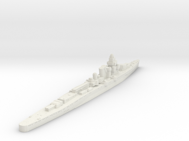 Furutuka Class heavy Cruiser  in White Natural Versatile Plastic