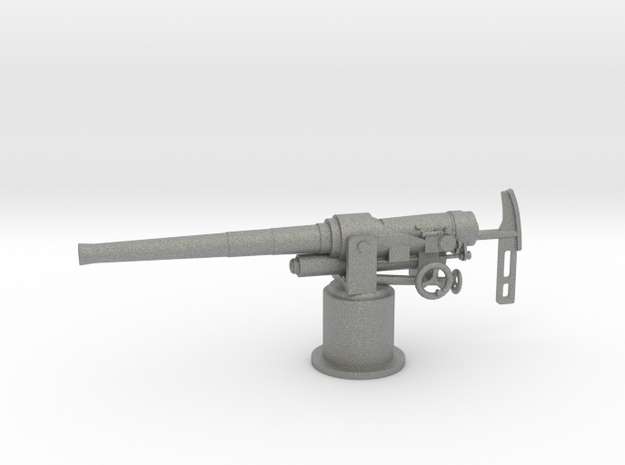 1/32 RN QF 12-pounder (76.2 mm) gun in Gray PA12