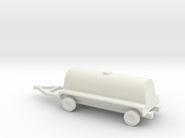 1/200 Scale Fuel Bowser in White Natural Versatile Plastic