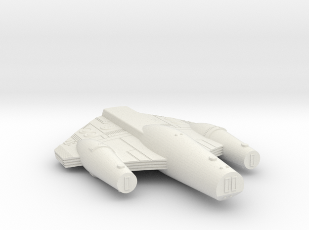 3788 Scale ISC Dreadnought (DN) SRZ in White Natural Versatile Plastic