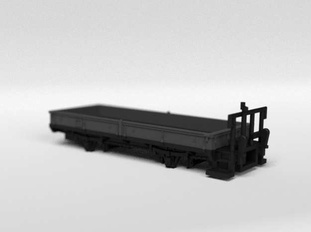 RhB M7020 Open Freight Wagon in Tan Fine Detail Plastic