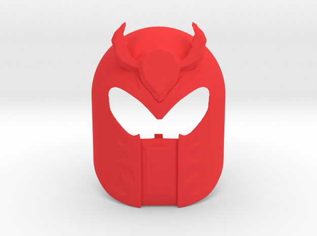 Mask of Magnetism - Magneto  in Red Processed Versatile Plastic