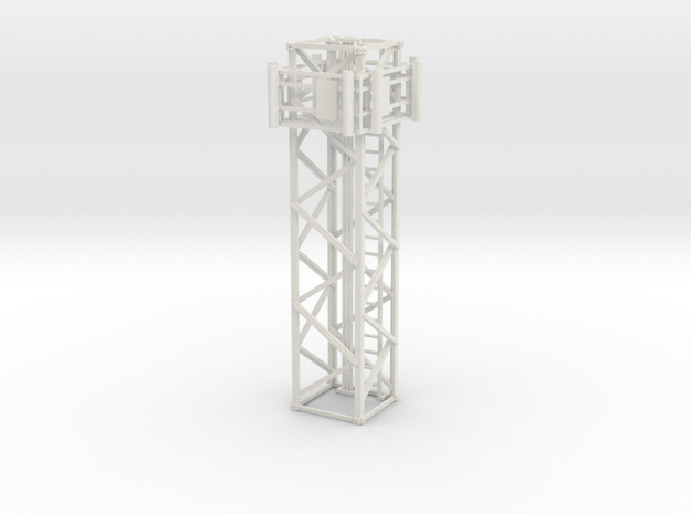 Light Tower Middle Cell Site 1-87 HO Scale