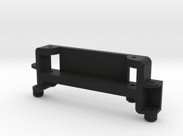 5mm extended conversion mount support in Black Natural Versatile Plastic