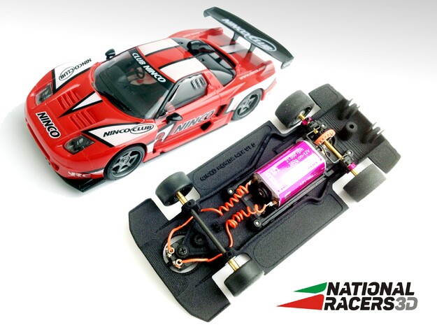 3D Chassis - NINCO HONDA NSX (Combo) in Black PA12