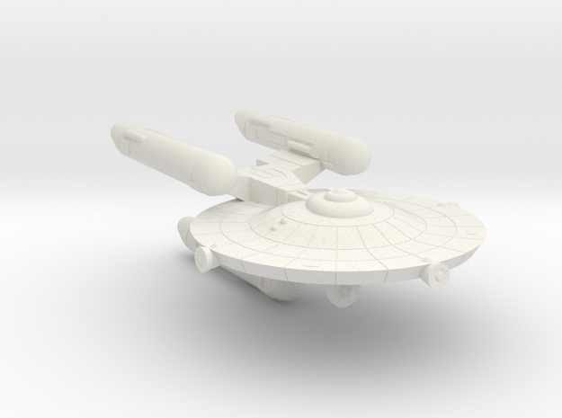 3788 Scale Federation War Destroyer Scout WEM in White Natural Versatile Plastic