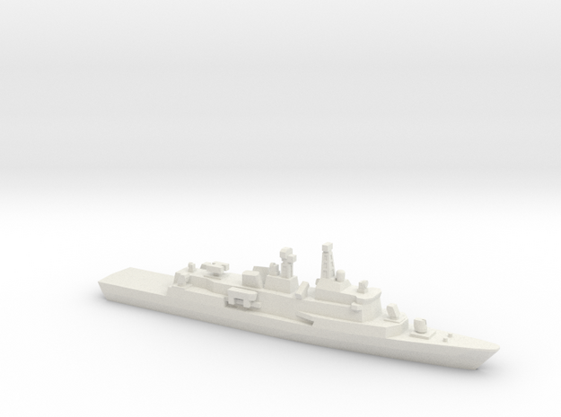 Yavuz-class frigate, 1/1800 in White Natural Versatile Plastic