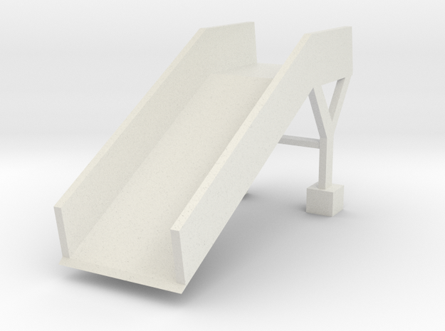 bridge  ramp  in White Natural Versatile Plastic