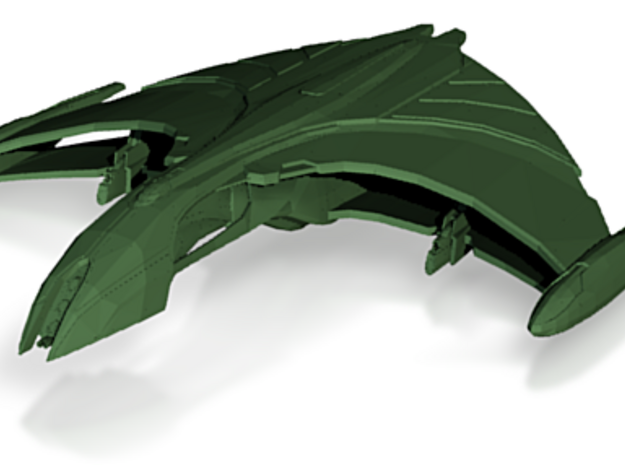 Romulan Ar'kala II  Tactical Warbird in Tan Fine Detail Plastic