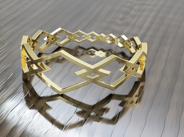 HERA - Bracelet III in 18k Gold Plated Brass
