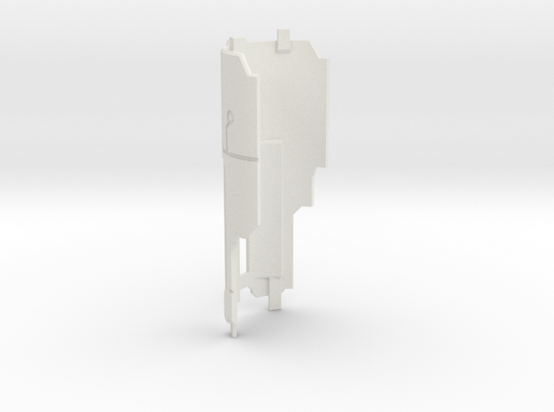 Custom Request - Mentor chassis cover Part16 in White Natural Versatile Plastic