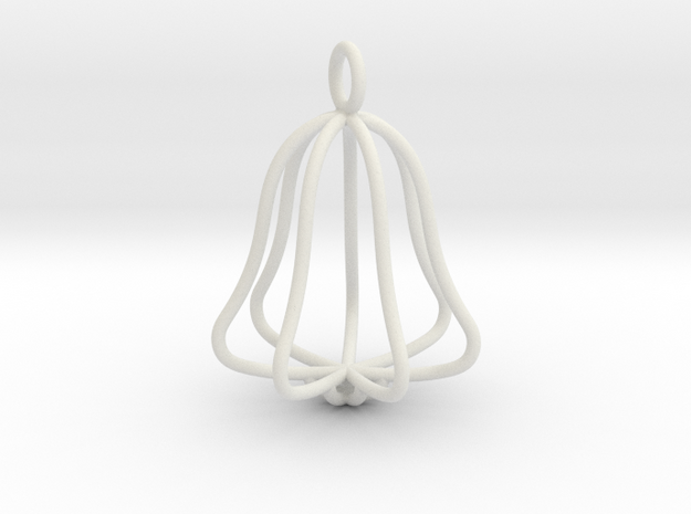 bell in White Natural Versatile Plastic