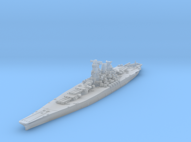 Yamato (1945) 1/2500 in Tan Fine Detail Plastic