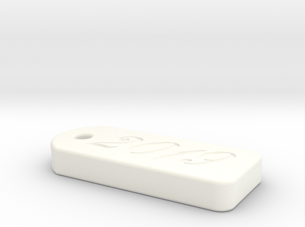 Cherry Keeper - 2019 Key Safe in White Processed Versatile Plastic