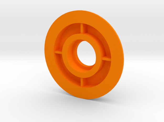 XL - Lager Filamentspule in Orange Processed Versatile Plastic