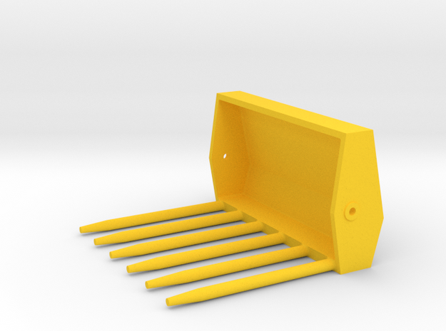 Mistgabel Kat3 in Yellow Processed Versatile Plastic