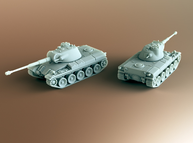 Indien Panzer Tank Scale: 1:200 in Tan Fine Detail Plastic