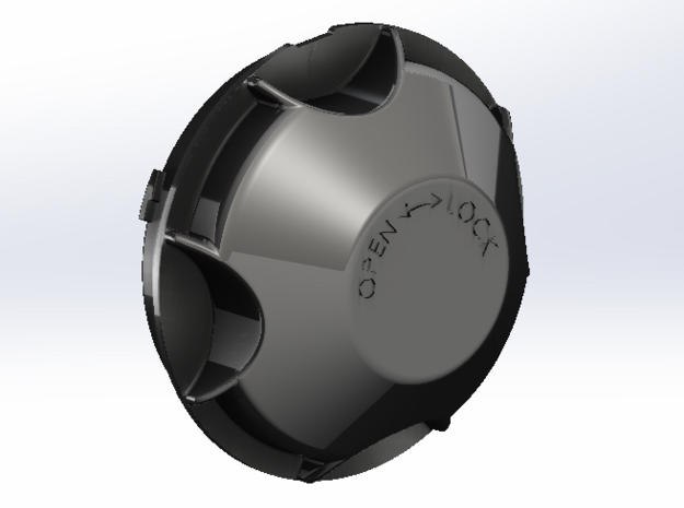 Yamaha Super Tenere deep headlamp cover in Black Natural Versatile Plastic