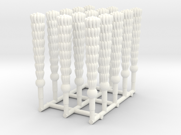 PLUMETS BOB  in White Processed Versatile Plastic