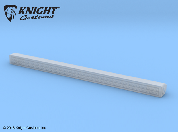 BR10030 Full width light bar in Smooth Fine Detail Plastic