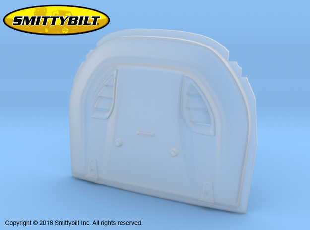BR10011 Smittybilt Stingray Hood vent in Tan Fine Detail Plastic