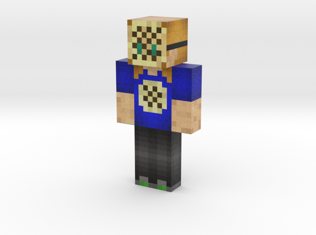 Crumpet Final Version | Minecraft toy in Natural Full Color Sandstone