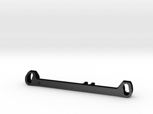 MC3 Wide Front End Stability Kit- Toe In Bar (#1) in Matte Black Steel