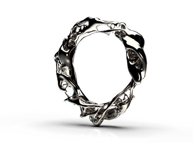 Flow in Polished Silver