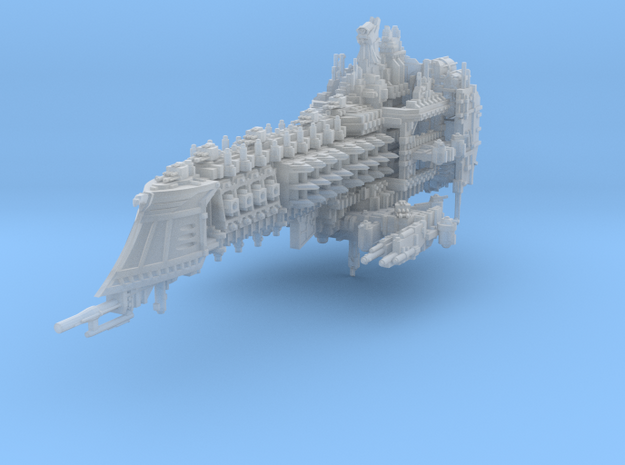 Ragnarok Battleship in Tan Fine Detail Plastic