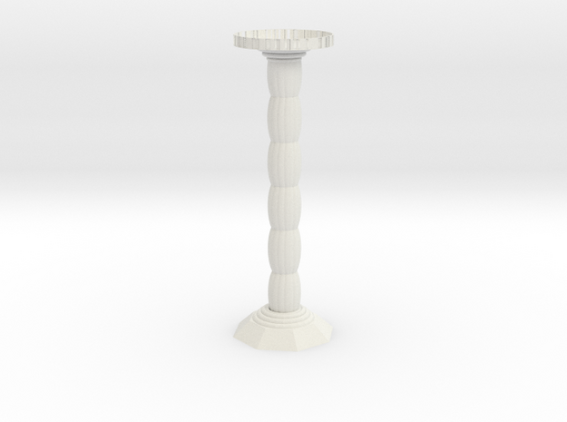 candlestick in White Natural Versatile Plastic