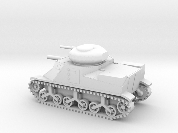 1/160 Scale M3 Grant Medium Tank in Tan Fine Detail Plastic