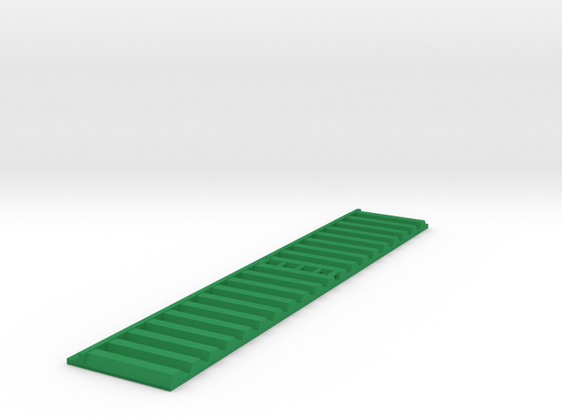 Kanalwand 100 x 20 mm mit Leiter in Green Processed Versatile Plastic