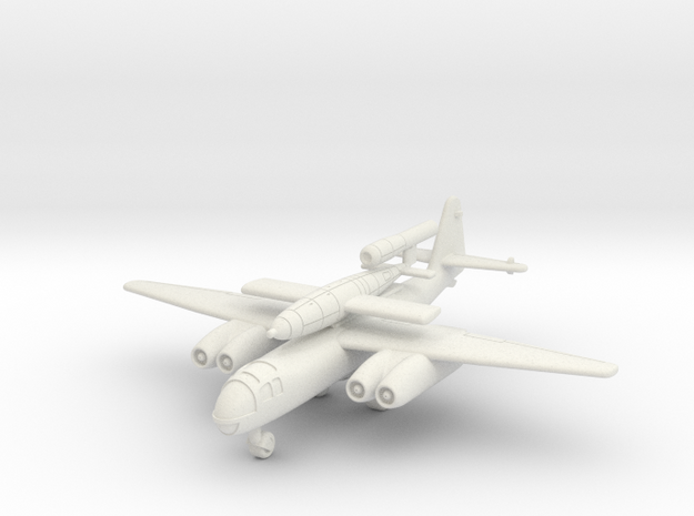 (1:200) Arado Ar 234 C/V1 Huckepack in White Natural Versatile Plastic