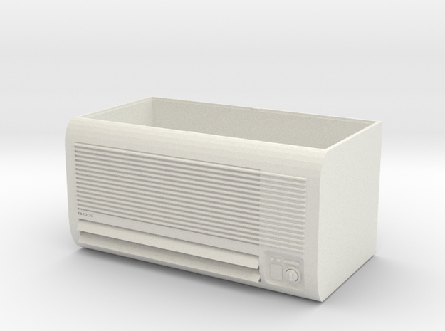 Air conditioning box in White Natural Versatile Plastic