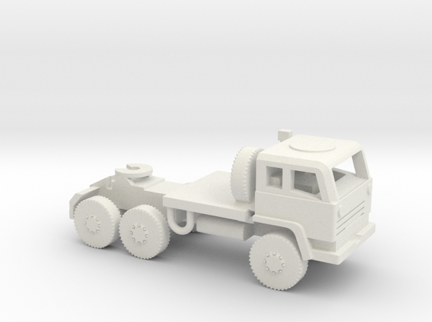 1/87 Scale M1088 Tractor in White Natural Versatile Plastic