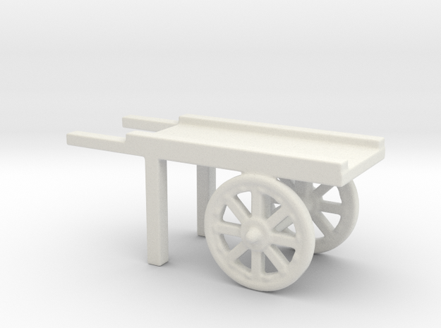 hand cart  in White Natural Versatile Plastic